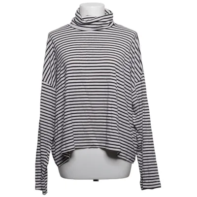 Rollkragenpullover (Schwarz, Weiß) von Aware by Vero Moda Elasthan, Lyocell