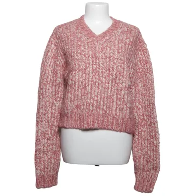 Sweater (Pink, White) from Acne Studios Nylon, Wool