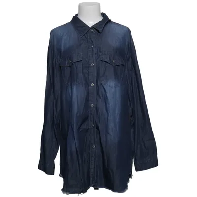 Denim shirt (Blue) from Aprico Cotton