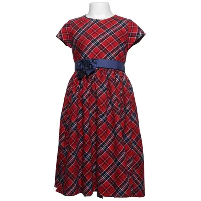 Dress (Red, Blue, White) from Yigga Polyester, Viscose