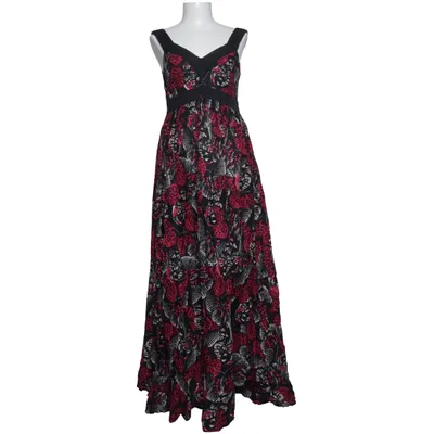 Robe longue (Noir, Rose, Multicolore) de French Connection Coton
