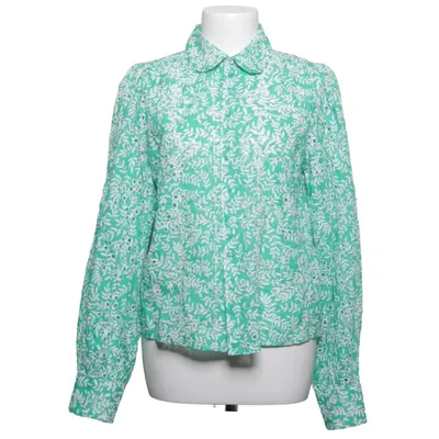 Blus (Grön, Vit) från YAS Bomull