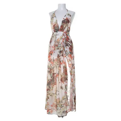 Maxi jurk (Wit, Meerkleurig) van PrettyLittleThing Polyester