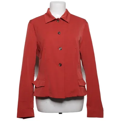 Jacket (Red) from René Lezard Cotton, Elastane, Polyamide, Polyester, Viscose