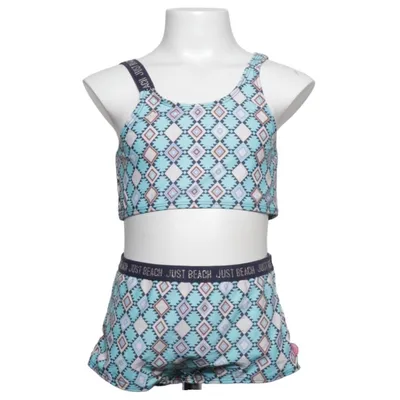 Bikini (Turquoise, Multicolored) from Just Beach Elastane, Polyamide
