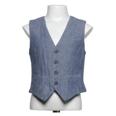 Suit vest (Blue) from H&M Cotton, Polyester