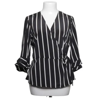 Blouse portefeuille (Noir, Blanc) de Make Way Polyester