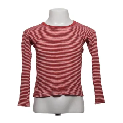 Långärmad t-shirt (Röd, Vit) från Cosilana Silke, Ull