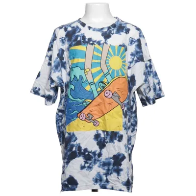 T-shirt (Blå, Vit, Flerfärgad) från Lindex Kids Bomull