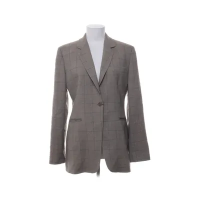 Blazer (Beige, Multicolore) de Emporio Armani Cupro, Laine