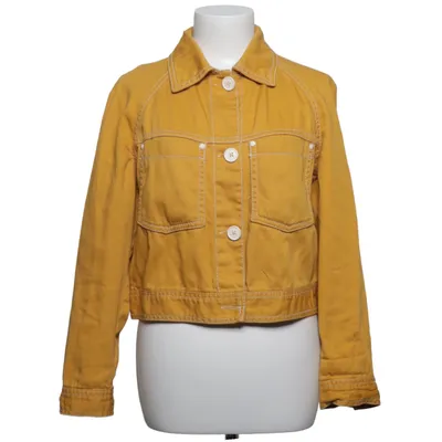 Spijkerjas (Geel) van Zara Outerwear Katoen
