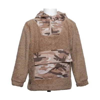Huvtröja (Beige, Flerfärgad) från Griffon Bomull, Polyester
