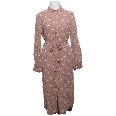 Robe chemise (Marron, Blanc) de Saint Tropez Viscose