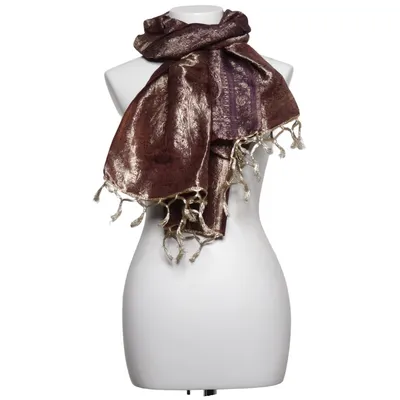 Scarf (Purple, Gold) from Maliparmi