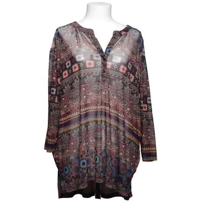 Blouse (Multicolored) from DeVal Woman Elastane, Polyester