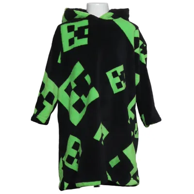 Huvtröja (Svart, Grön) från Minecraft Polyester