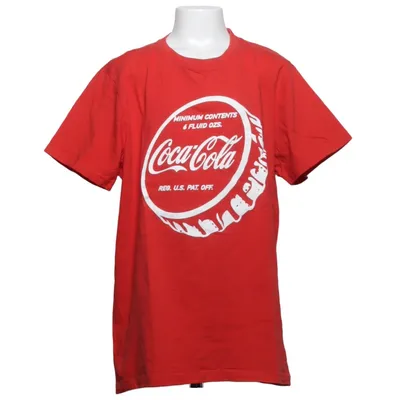 T-shirt (Röd, Vit) från Coca Cola Bomull