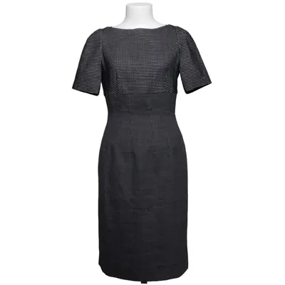 Robe (Noir, Blanc) de Rena Lange Acétate, Élasthane, Polyester, Laine