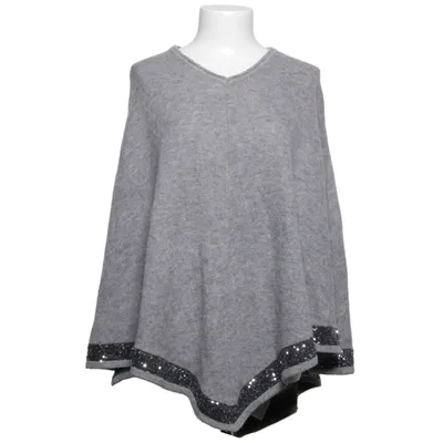 Poncho (Gray) from Canda Premium Acrylic, Polyamide, Wool