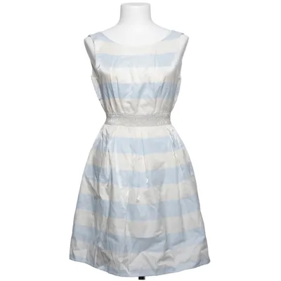 Jurk (Blauw, Wit) van Rinascimento