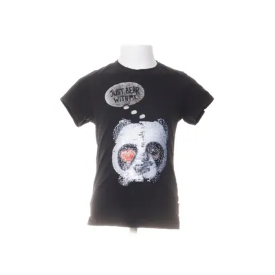 T-shirt (Svart) från Emoji Bomull, Elastan