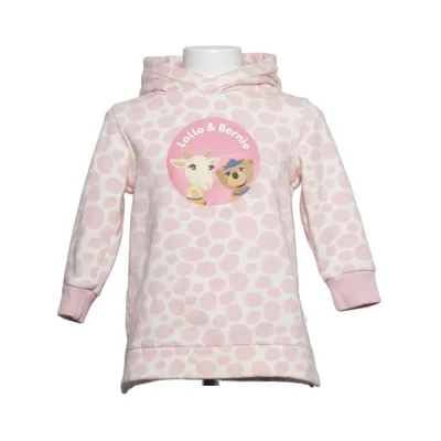 Capuchon jurk (Roze, Wit) van Lollo & Bernie Katoen, Polyester