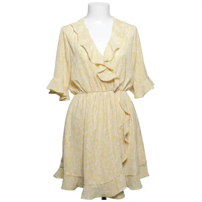 Robe portefeuille (Jaune, Blanc) de Loavies Polyester