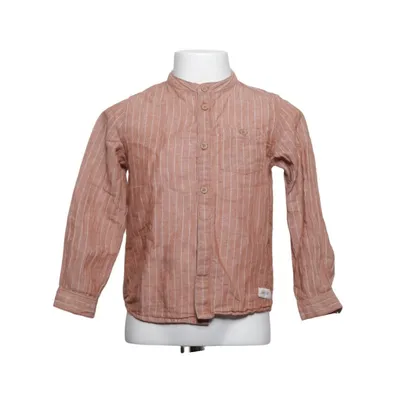 Skjorta (Brun, Vit) från Newbie by KappAhl Bomull, Linne