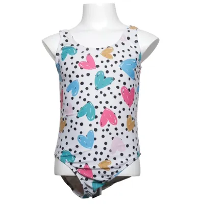 Maillot de bain une pièce (Blanc, Multicolore) de Pusblu Élasthane, Polyester