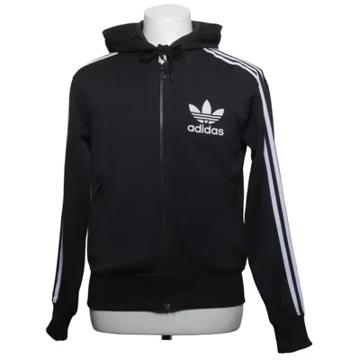 Hættetrøje (Sort, Hvid) fra Adidas Originals Bomuld, Polyester