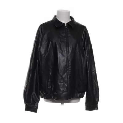 Jacka (Svart) från Shein Polyester, Polyuretan, Viskos