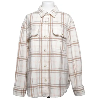 Överskjorta (Beige, Brun, Rosa) från American Eagle Bomull, Polyester