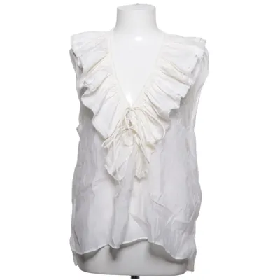 Top (Wit) van Zara Lyocell, Polyester