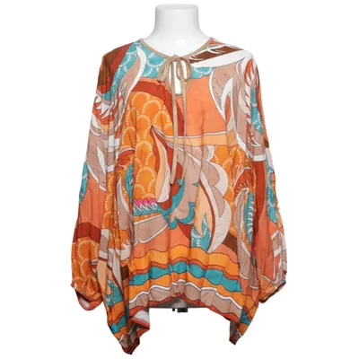 Blouse (Oranje, Meerkleurig) van Made in italy