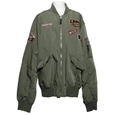 Bomberjacka (Grön) från H&M Elastan, Polyester