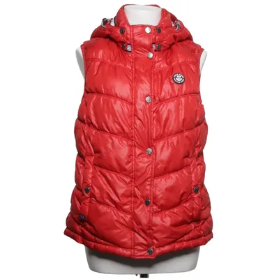 Outer vest (Red) from Voile Bleue Cotton, Polyester