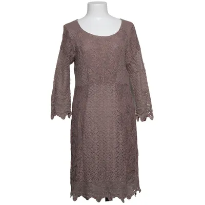 Jurk (Bruin) van Cream Katoen, Polyamide, Viscose