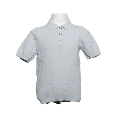 Polo (Gris) de Reiss Coton, Élasthane, Polyamide