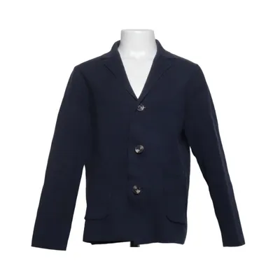 Blazer (Blauw) van Zara Katoen, Polyamide
