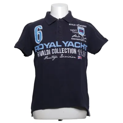 Poloshirt (Blauw) van Rivaldi Katoen