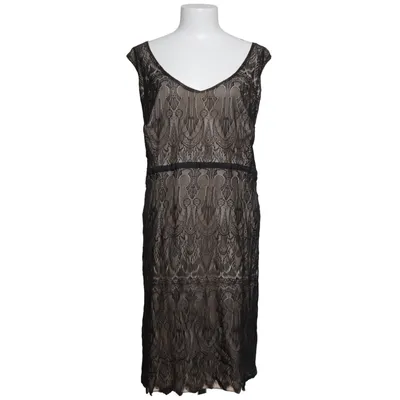 Robe de cocktail (Noir, Beige) de Simply Be Polyamide, Polyester