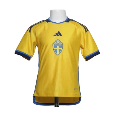 Fotbollströja (Gul, Blå) från Adidas Återvunnen polyester
