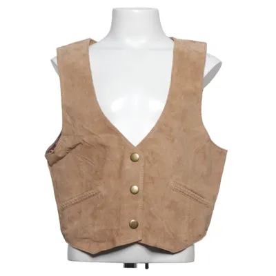 Läderväst (Brun) från H&M Young Skinn, Polyester