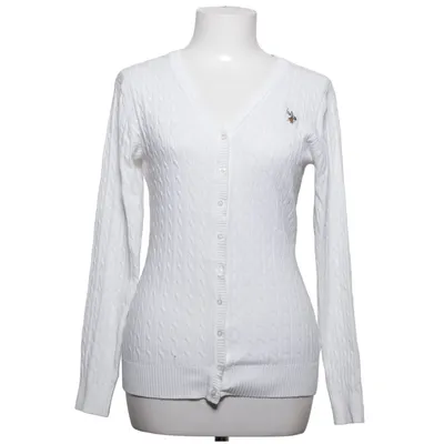Cardigan (Wit) van U.S. Polo Assn. Katoen, Polyester