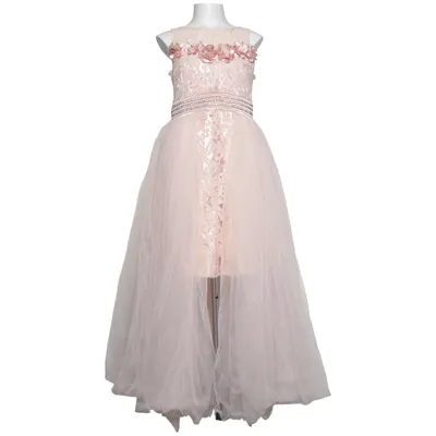 Robe de fille de fleur (Rose) de Miss Miss