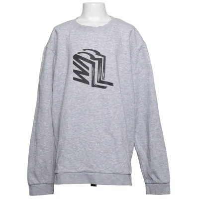 Sweatshirt (Gris) de Warp Coton, Polyester, Viscose