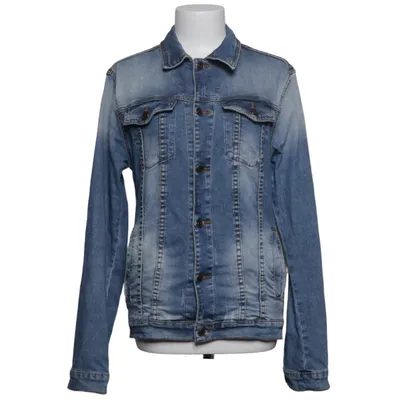 Veste en jean (Bleu) de Zara Jeans Coton, Élasthane