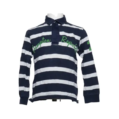 Rugby shirt (Blue, White) from Hampton Republic Cotton