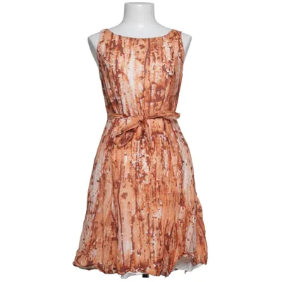 Robe (Marron, Beige, Blanc) de Your Face Acétate, Coton, Soie