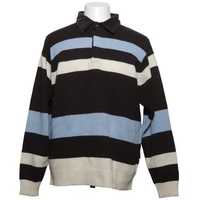 Pull-over (Marron, Bleu, Blanc) de Kitaro Laine